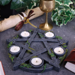Wiccan Pentagram T-Lite holder